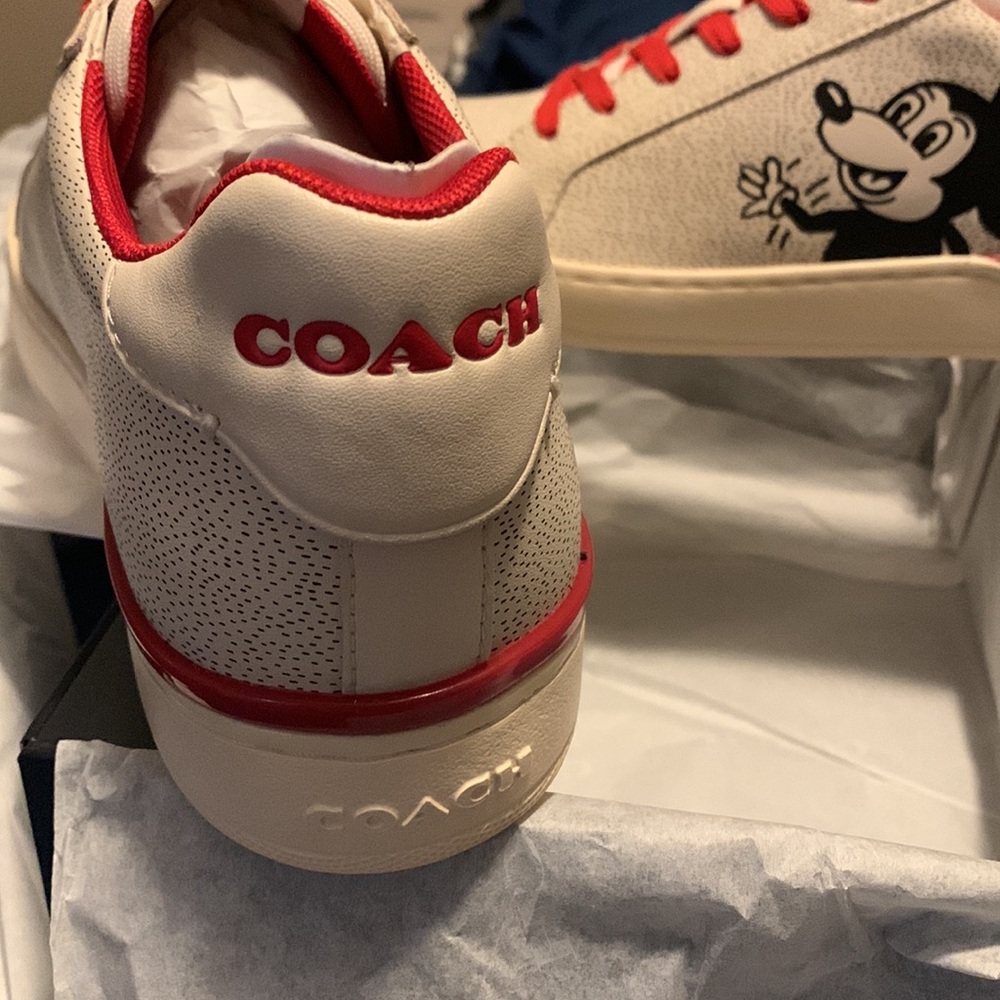 Coach Mickey Mouse Low Top brand new NEVER WORN! - Picture 3 of 5
